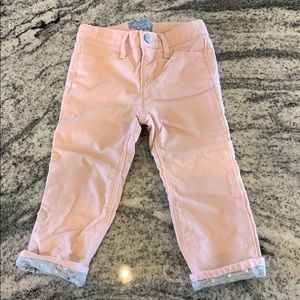 Gap lined toddler girl jeans